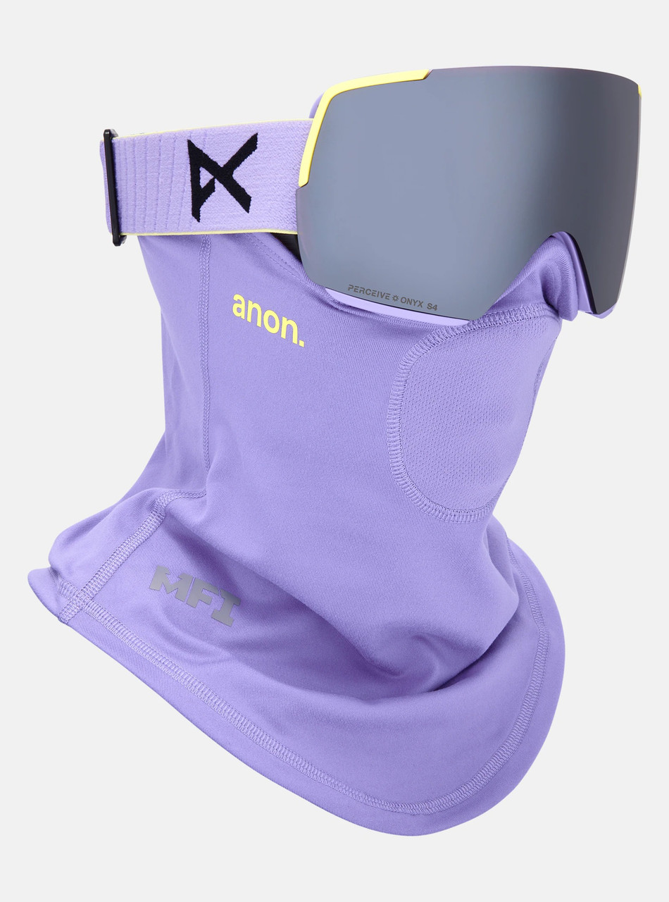 Anon M5S Goggle + MFI Face Mask in Hyper Lilac Perceive Sunny Onyx + Perceive Variable Violet